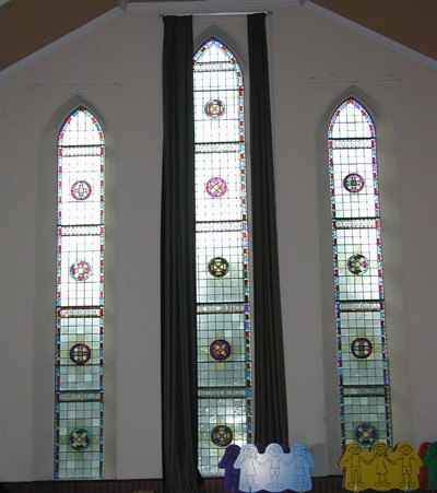 Church Hall windows
