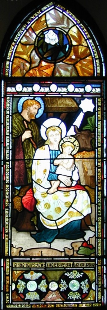 The Holy Family in the Stable