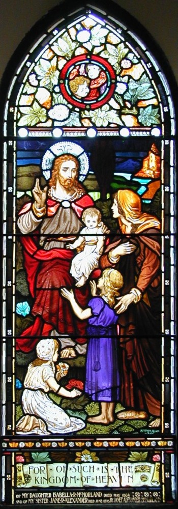 Jesus with Woman and Children â€œFor of such is the Kingdom of Heavenâ€