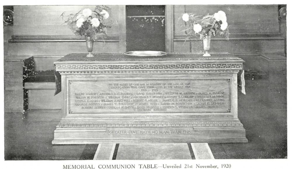 Communion Table